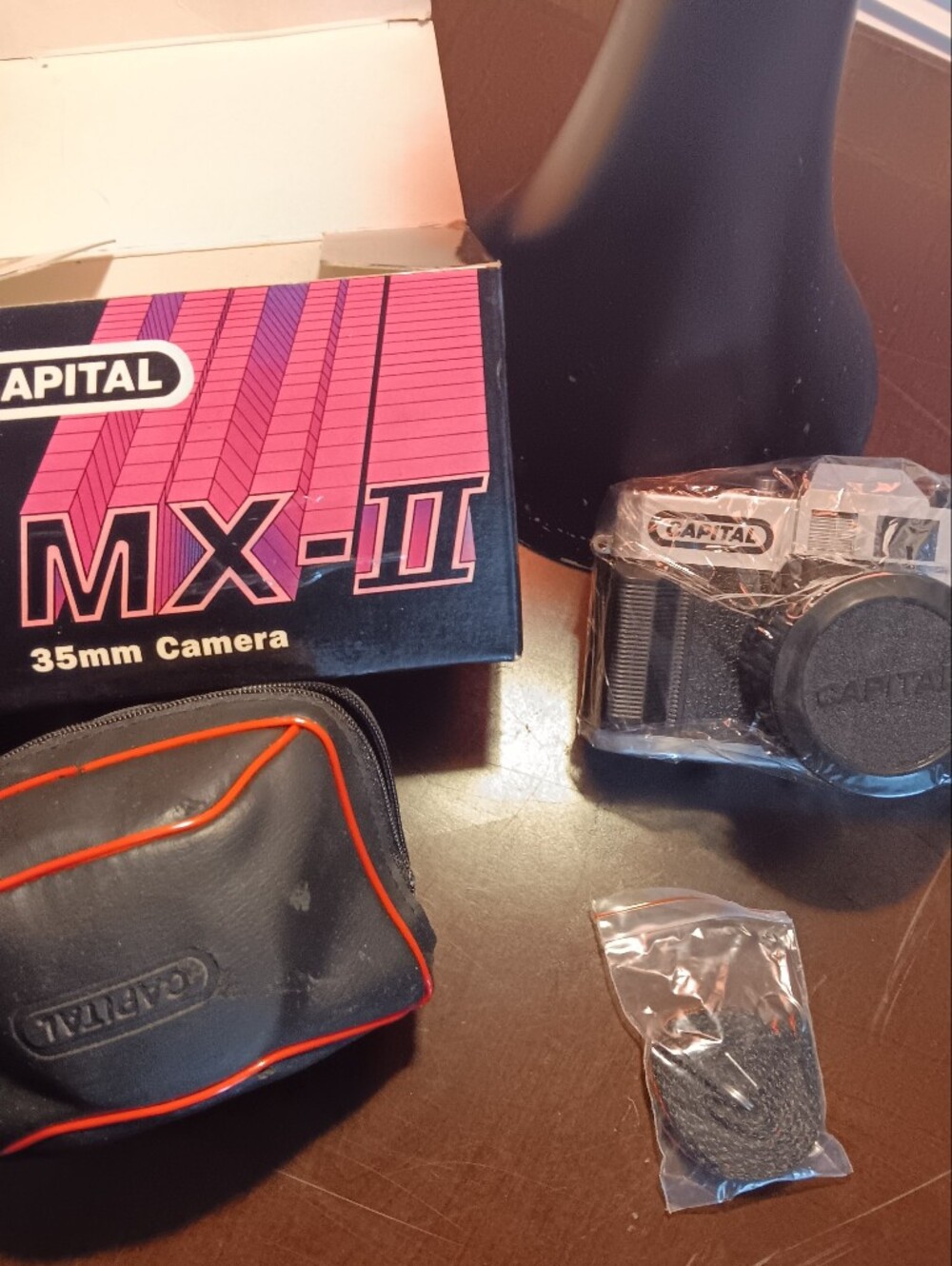 VINTAGE 1980's CAPITAL MX-II 35MM FILM CAMERA NEW OLD STOCK SEALED POINT & SHOOT